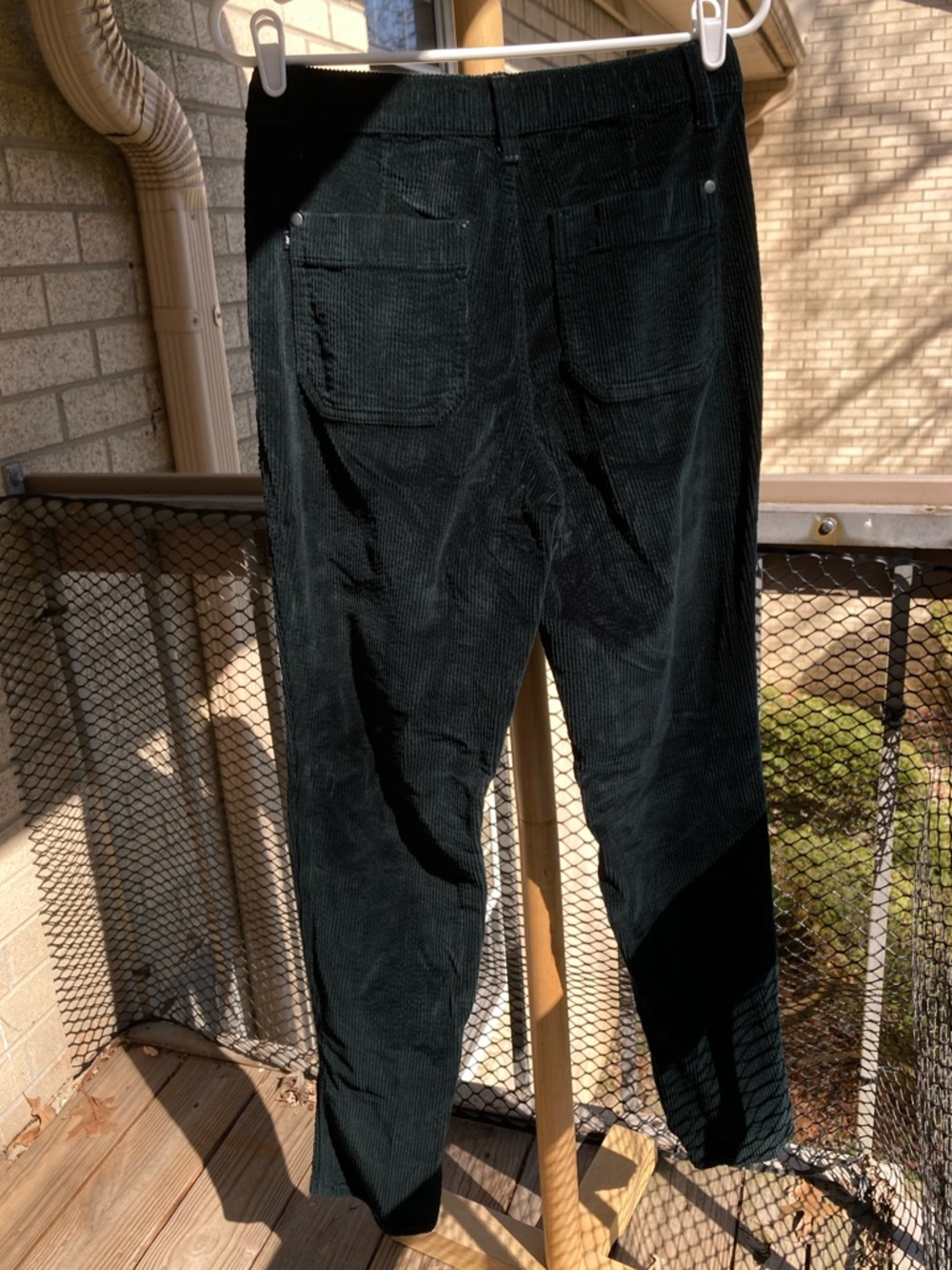 Judy Blue Green Corduroy Jogger Cotton Jeans Size 5 27 - Picture 5 of 17